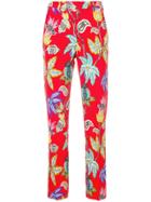 Etro Floral Print Tailored Trousers