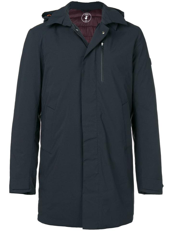Save The Duck Hooded Coat - Black