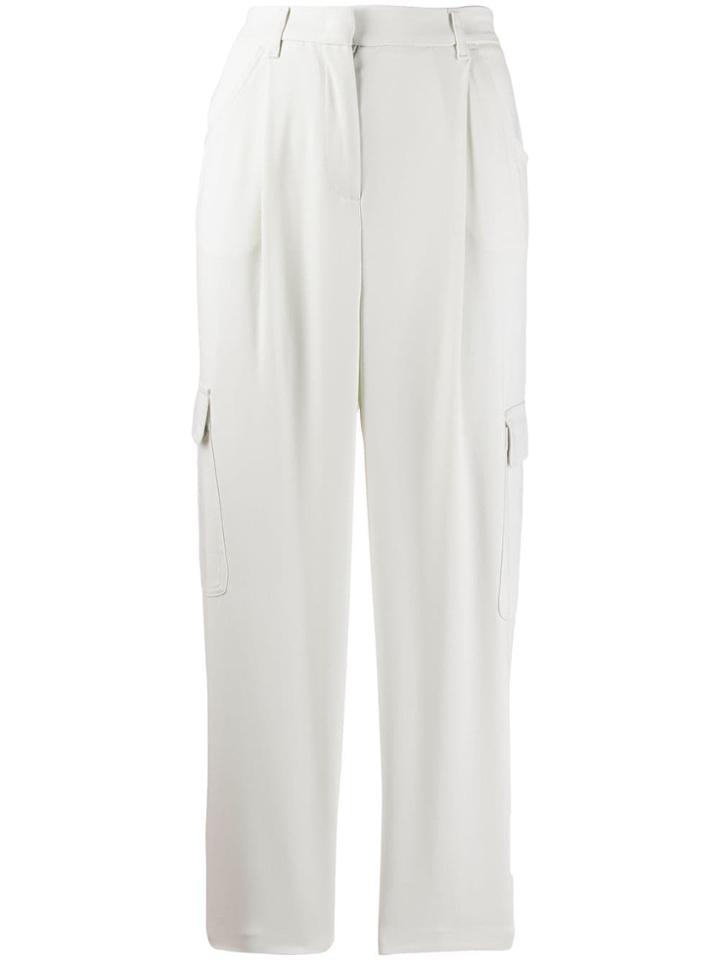 Fabiana Filippi Cargo Pocket Straight-leg Trousers - Neutrals