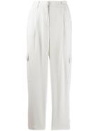 Fabiana Filippi Cargo Pocket Straight-leg Trousers - Neutrals