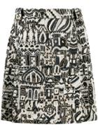 Missoni Embroidered Knit Skirt - Neutrals