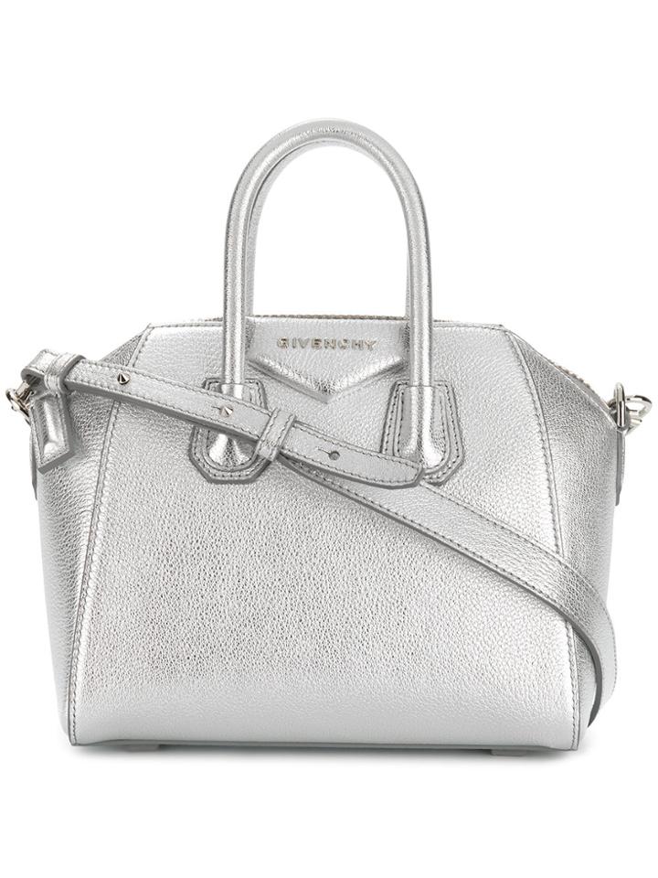 Givenchy Mini Antigona Tote - Metallic