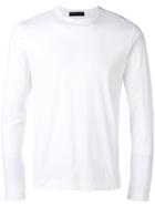 Lamberto Losani Crew Neck Sweatshirt - White