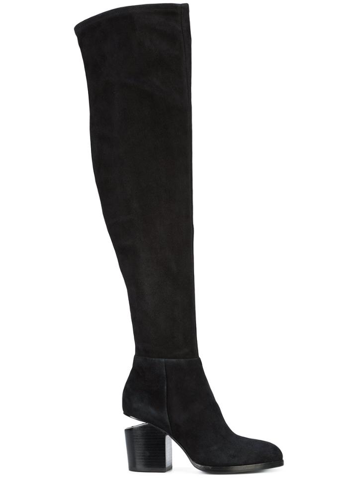 Alexander Wang Gabi Thigh High Boots - Black