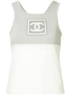 Chanel Pre-owned Sports Line Tank Top - White