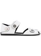 Stella Mccartney Collection Flat Sandals - White