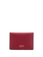 Tom Ford Logo Card Holder - Red