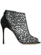 Sergio Rossi Laser Cut Sandals