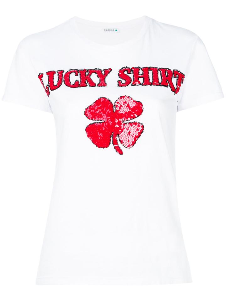 P.a.r.o.s.h. Lucky Shirt T-shirt - White
