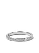 De Beers 18kt White Gold Azulea One Diamond Band - Unavailable