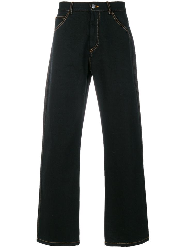 Gosha Rubchinskiy Classic Wide-leg Jeans - Black
