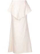 Rosie Assoulin Layered Elongated Strapless Top