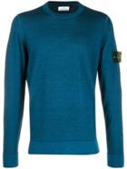Stone Island Slim-fit Sweater - Blue