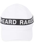 Mostly Heard Rarely Seen Logo Cap, Adult Unisex, White, Polyester