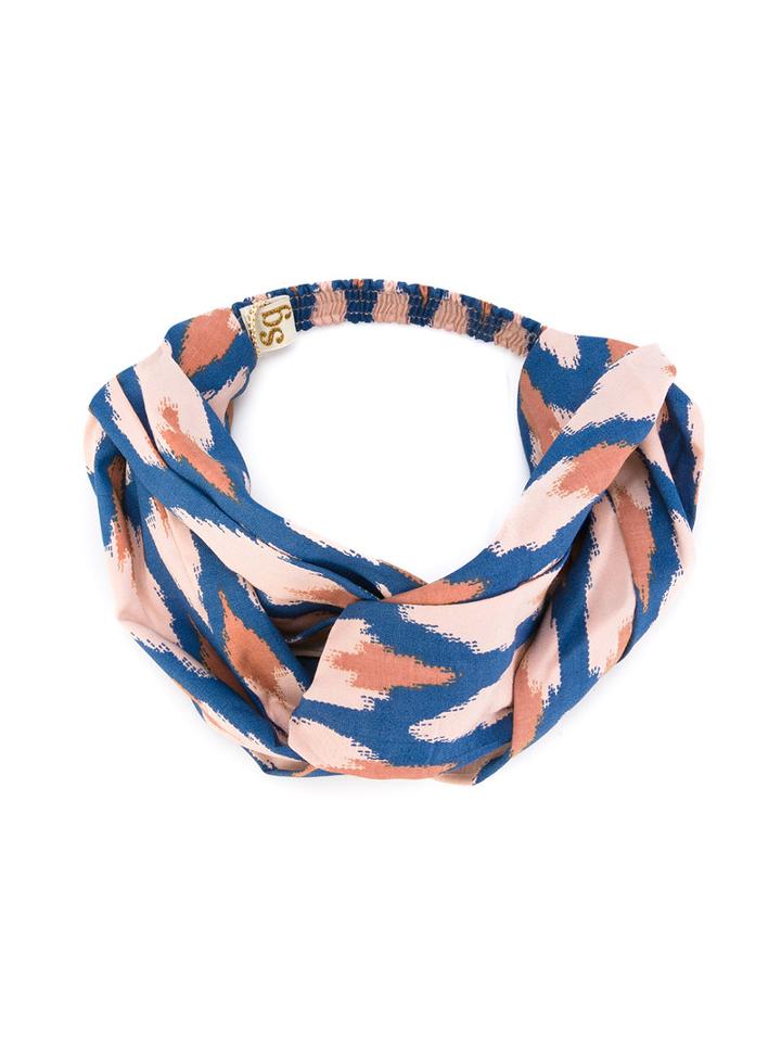 Soft Gallery - Wrap Hairband - Kids - Cotton - One Size, Blue