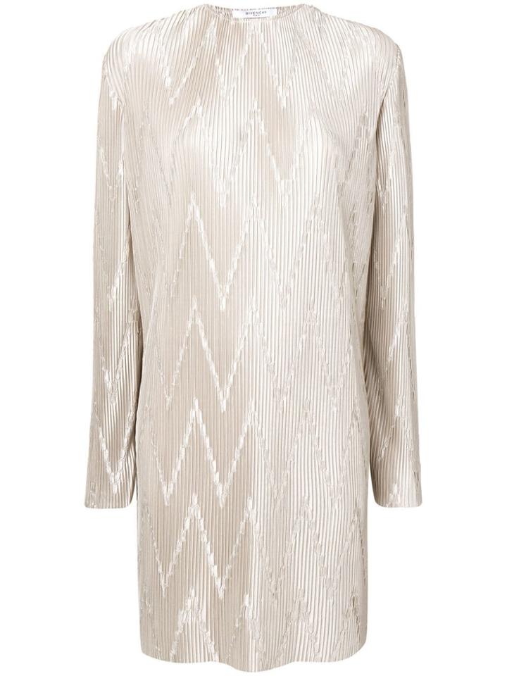 Givenchy Micro Pleated Dress - Grey