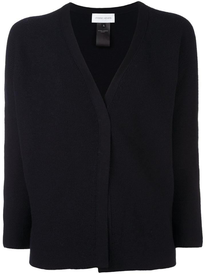 Christian Wijnants V-neck Cardigan - Blue