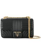 Prada Matelassé Shoulder Bag - Black