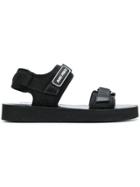Ami Alexandre Mattiussi Neoprene Sandale - Black