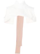 Marni - Tie Crop Top - Women - Polyamide/polyester/spandex/elastane/viscose - 40, White, Polyamide/polyester/spandex/elastane/viscose