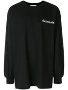 Gosha Rubchinskiy Nuclear Energy Printed Top - Black