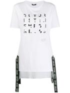 Liu Jo Logo Strap T-shirt - White