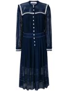 Philosophy Di Lorenzo Serafini Sailor Dress - Blue