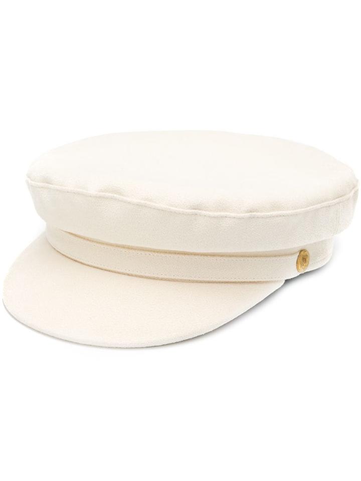 Manokhi X Toukitsou Greek Fisherman Hat - White