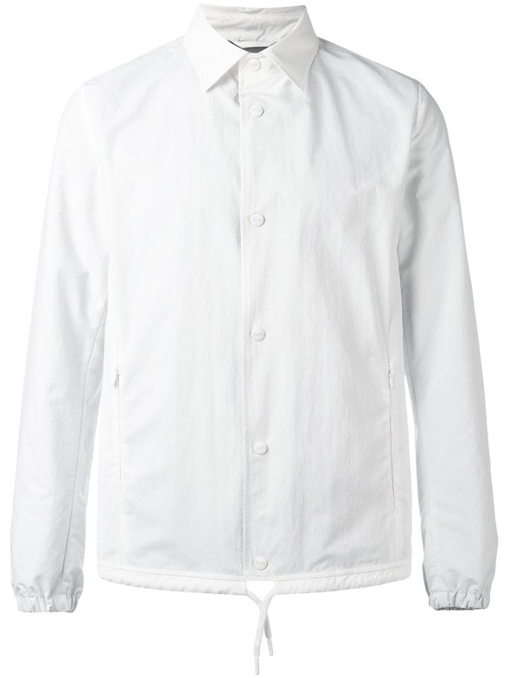 Herno - Buttoned Shirt Jacket - Men - Polyamide/polyester - 50, White, Polyamide/polyester