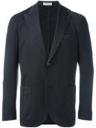 Boglioli Patch Pocket Blazer, Men's, Size: 54, Black, Wool/cupro
