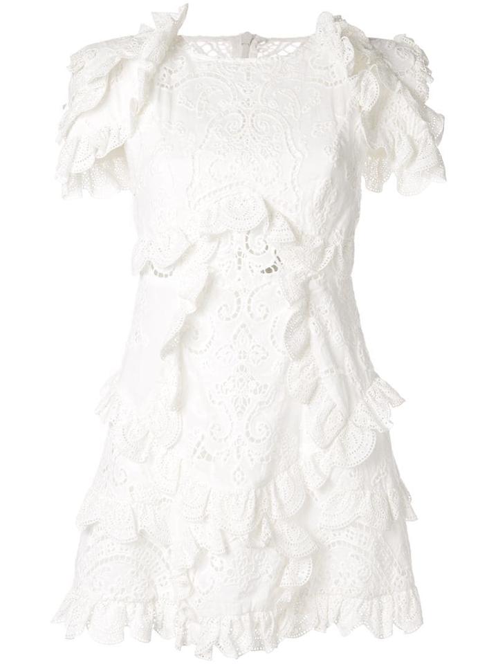 Thurley Honey Suckle Mini Dress - White