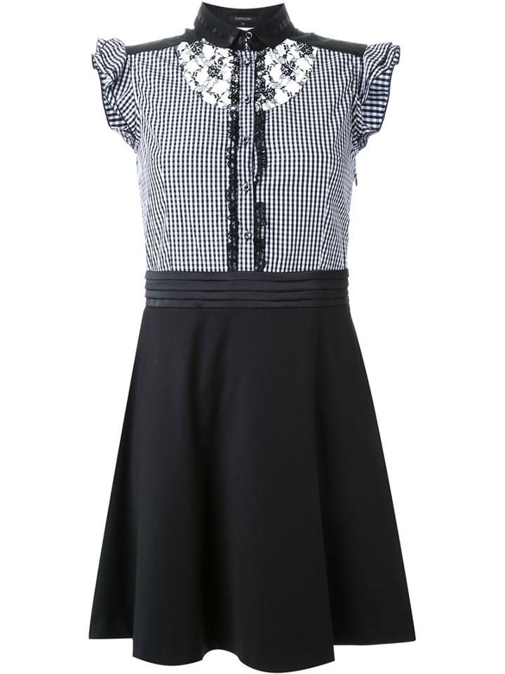Loveless Gingham Check Combo Dress