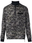 Halo Camouflage Windbreaker, Men's, Size: Medium, Green, Polyester