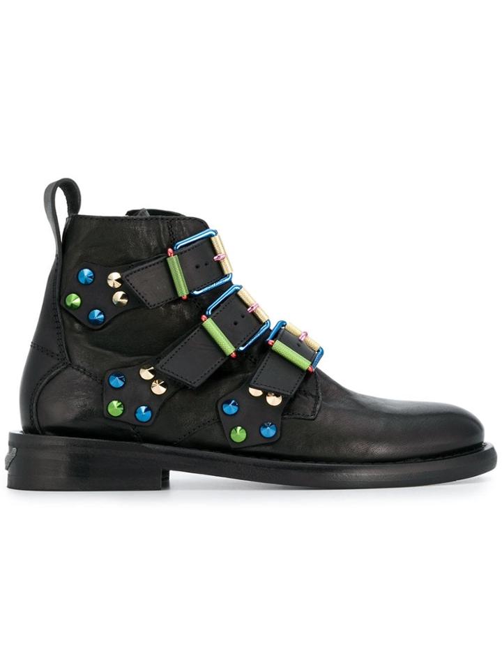 Zadig & Voltaire Laureen Metal Boots - Black