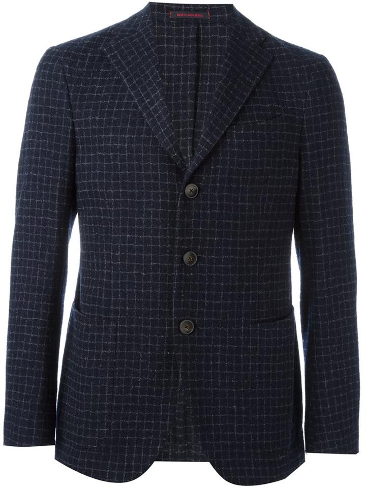 The Gigi 'degas' Blazer, Men's, Size: 50, Blue, Cotton/cupro/virgin Wool