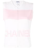 Chanel Vintage Sleeveless Jumper - White