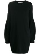 Stella Mccartney Knitted Sweater Dress - Black