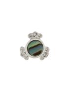 Astley Clarke Mini Abalone Luna Studs - Metallic