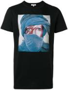 Les Benjamins Bowie Print T-shirt, Men's, Size: Small, Black, Cotton