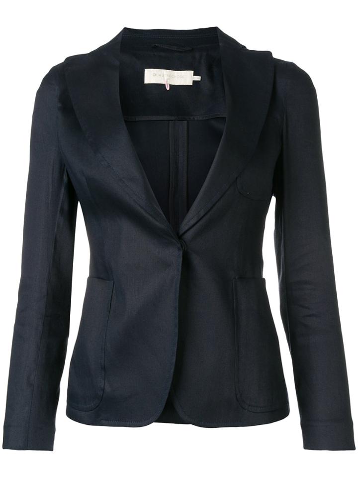 L'autre Chose Fitted Blazer - Blue