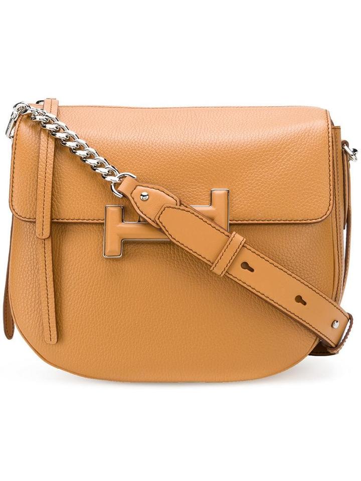 Tod's Double T Small Bag - Brown