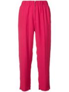 Forte Forte Cropped Trousers - Pink