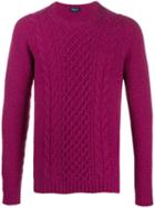 Drumohr Cable-knit Sweater - Pink