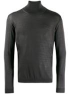 Roberto Collina Turtle Neck Sweater - Grey