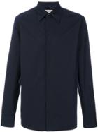 Marni Concealed Button Shirt - Blue