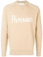 Maison Kitsuné Parisien Knitted Sweatshirt - Nude & Neutrals