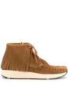 Visvim Fringed Ankle Shoes - Brown