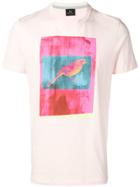 Ps Paul Smith Graphic Bird Print T-shirt - Pink
