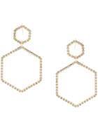 Isabel Marant Here It Is Embellished Earrings - Gold
