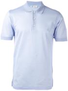 Brioni Embroidered Logo Polo Shirt, Men's, Size: Large, Pink/purple, Cotton